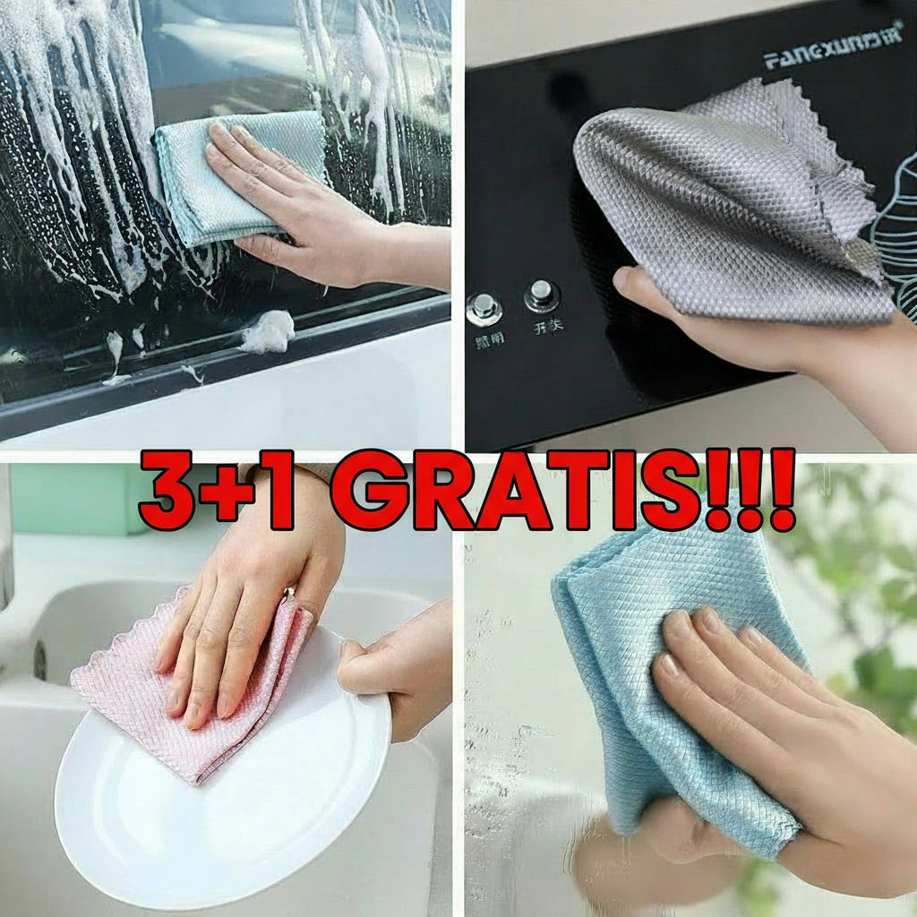 Lavetă din Microfibra Tip Solzi